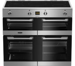 LEISURE  Cuisinemaster CS100D510X Electric Induction Range Cooker - Stainless Steel